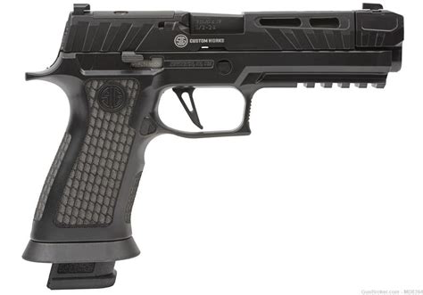 Sig Sauer P Spectre Comp Blackout Mm Semi Auto Pistols At