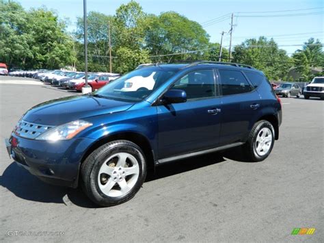 Midnight Blue Pearl Nissan Murano Sl Awd Photo