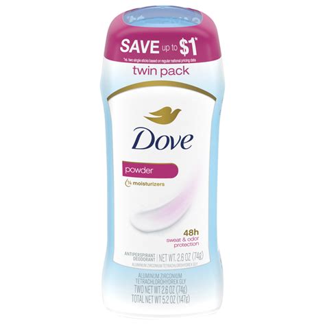 Save On Dove Powder Antiperspirant Deodorant Invisible Solid Oz