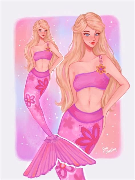 Barbie Movies Barbie Cartoon Mermaid Barbie Barbie Drawing