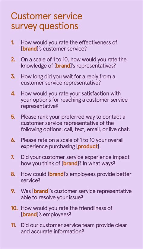 Voice Of Customer Survey Template