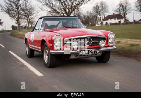 1969 Mercedes 280 Pagoda Racing Car Stock Photo Alamy