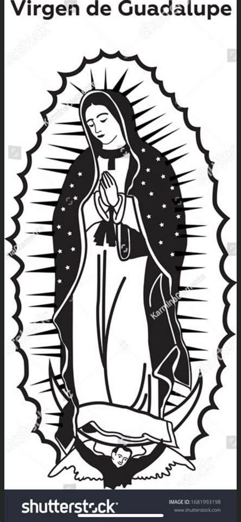 Pin De Socorro Arroyo En Cricut Mike Giant Virgen De Guadalupe