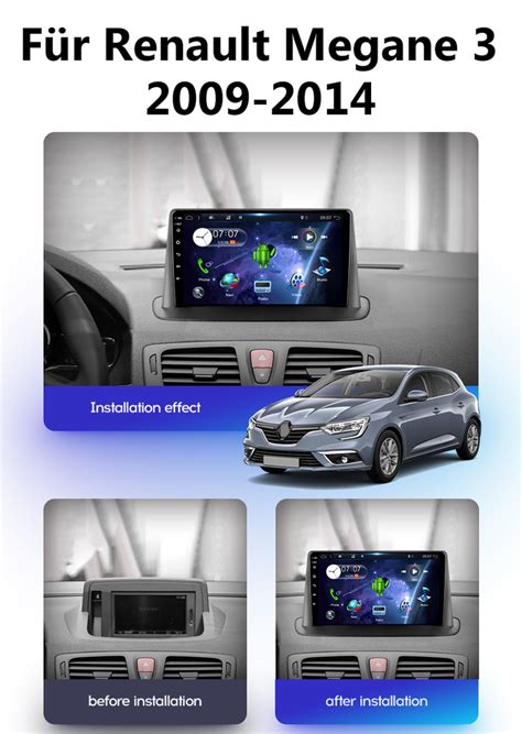 Android Car Stereo For Renault Megane Sat Nav Gps Car Play