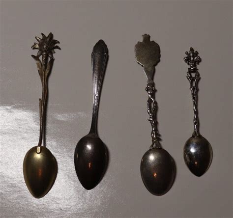 Silver Spoon Lot Not Scrap Not Sterling Silver But Solid