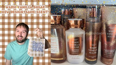 Warm Vanilla Sugar Repackage New Design Same Scent Bath Body