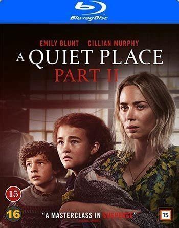 A Quiet Place Part Ii Min Svtxt Blu Ray K P P Tradera