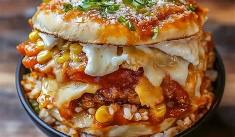 Lasagna Burger A Bold Fusion For Beginner Cooks Lidia Recipes