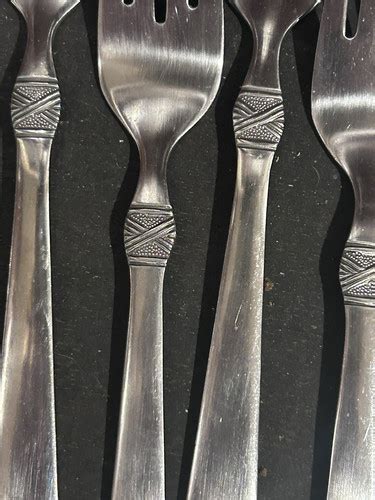 Cambridge Hallie Pattern SS Flatware Lot Of 18 Pcs Knife Forks