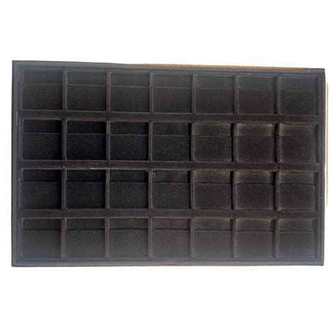 Falcon Coin Display Tray For 2x2 Holders By Edgar Marcus BLACK