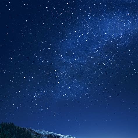 Night Sky Milky Way Mountain Landscape Starry Night 2K IPhone Phone