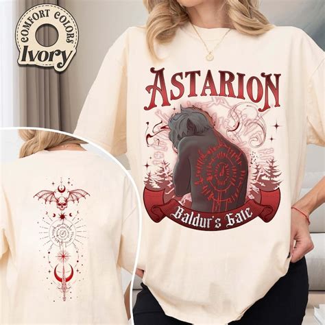 Astarion Baldur S Gate Comfort Colors Shirt Astarion Baldurs Gate