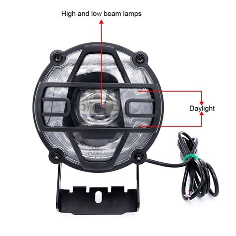 Night Light E Bike Headlights V V Bicycle Front Headlight Ebay