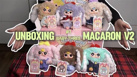 ASMR Unboxing Blind Box Baby Three Bé Baa Macaron V2 Phiên Bản