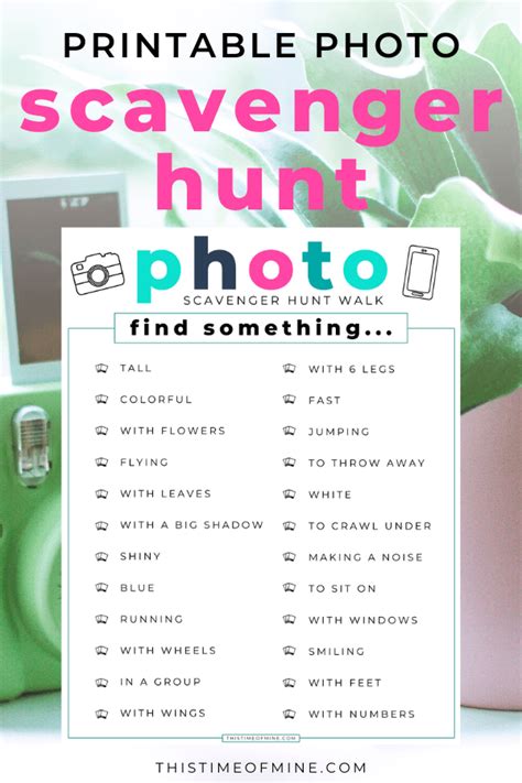 Scavenger Hunt Ideas For Large Groups