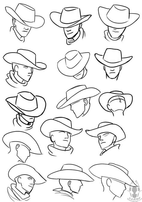 Pin By Daniel Albero On Dibujos Drawing Reference Cowboy Hat Drawing