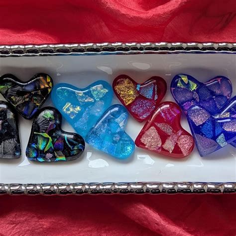 Fused Glass Pocket Art - Etsy 