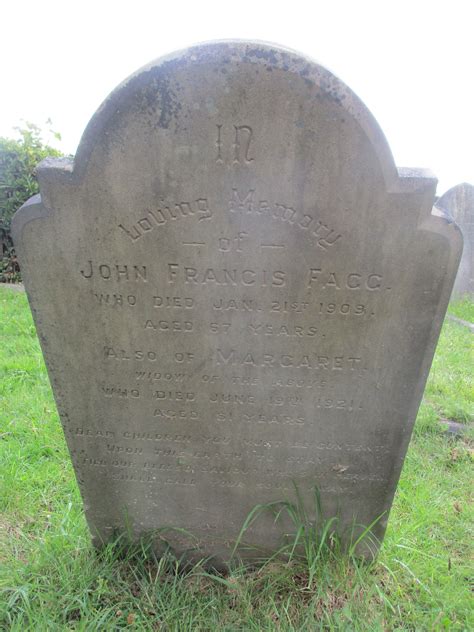 John Francis Fagg 1835 1909 Find A Grave Memorial