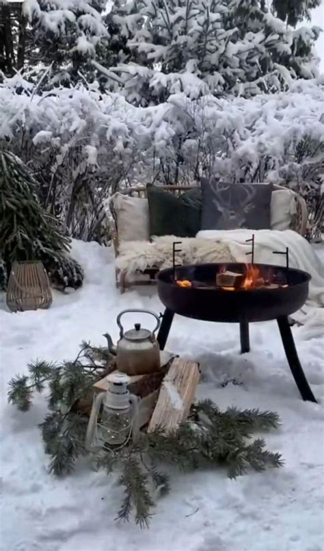 Pin By Giovanna On Entertaining Outdoor Decor Outdoor Design Winter