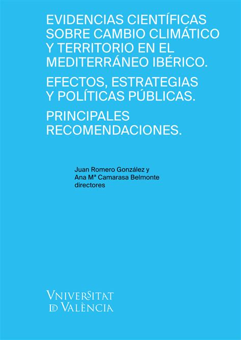 PDF I Conferencia sobre cambio climático y territorio en el