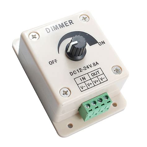 Dc V V Led Dimmer Switch A Brightness Controller For Led Strip