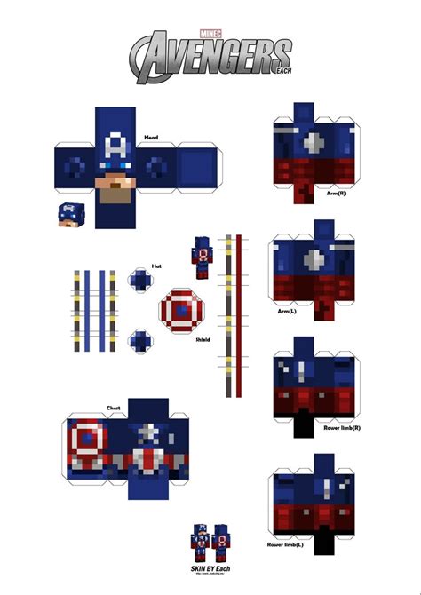 Pin De En Manualidades De Minecraft Armables De