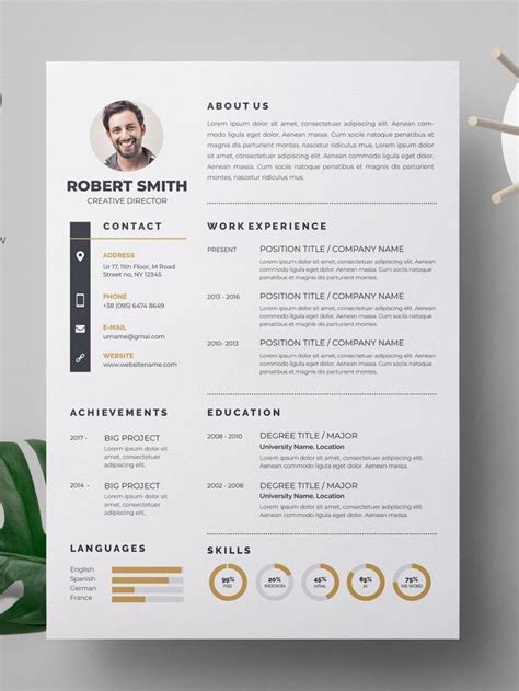 Grafixhubs 1 I Will Make Design Write Update Your Resume Cv And