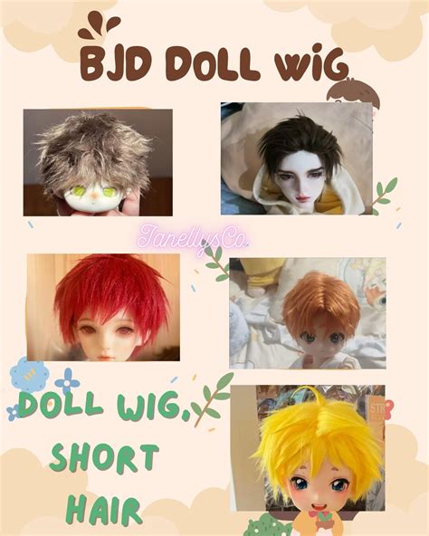 BJD Doll Wig OB11 Wig GSC Wig Doll Wig Special Gift For Friends