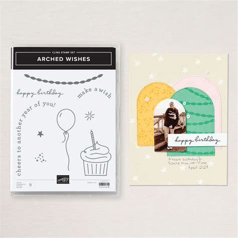 Stempelset Arched Wishes Von Stampin Up