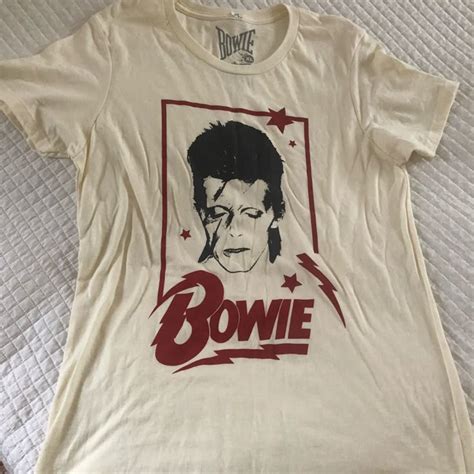 Xl Bowie T Shirt Colorful Shirts Bowie Shirt David Bowie Shirt