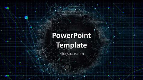 Network Diagram Powerpoint Template Business Network Diagram