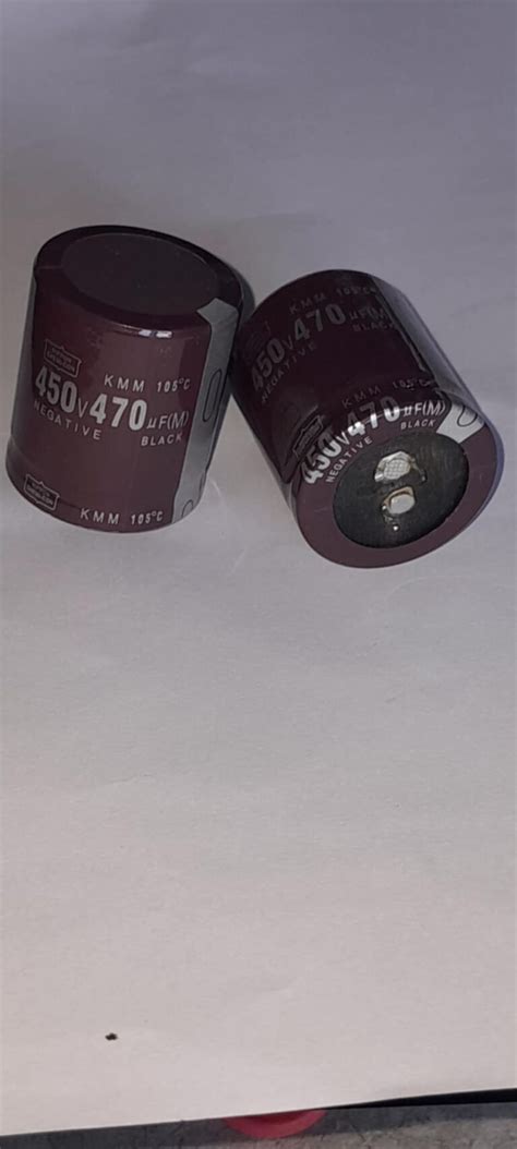 470UF 450V Electrolytic Capacitor Scion Electronics