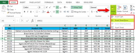 Shortcut For Insert Row In Excel HEBREW POST