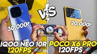 Iqoo Neo R Vs Poco X Pro Fps Gaming Review Bgmi Pubg Test