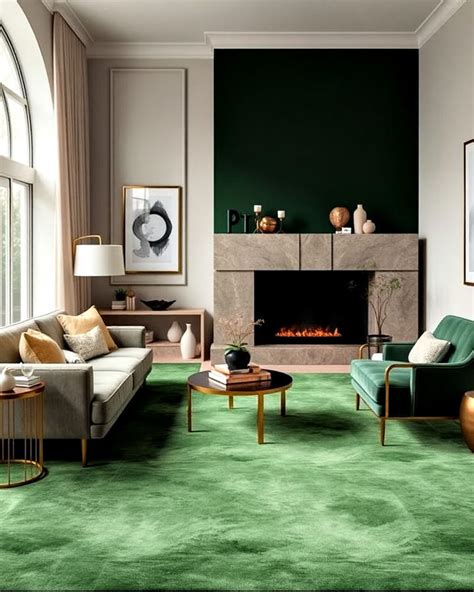 Green Carpet Living Room Ideas For A Bold Statement