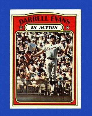 Topps Set Break Darrell Evans Ia Nr Mint Gmcards Ebay