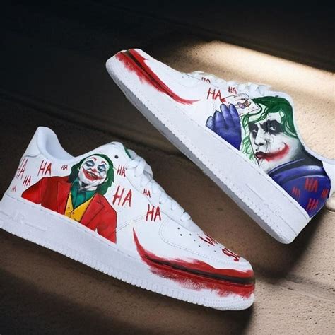 Custom Air Force Joker Themed Etsy Canada Nike Shoes Women