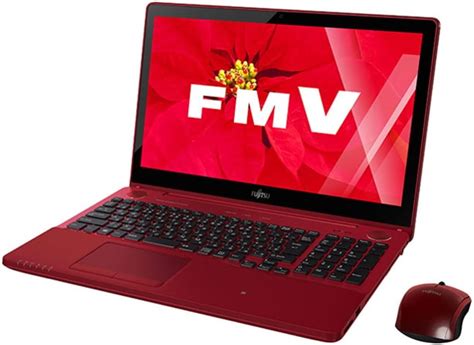 富士通 15 6型ワイド ノートPC LIFEBOOK AH77 W Office付き FMVA77WR ガーネットレッド