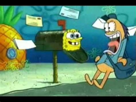 Spongebob In Mailbox Hi Mailman Refers To A Scene From Spongebob