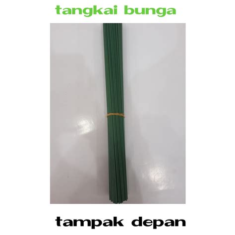 Jual KAWAT BATANG BUNGA KAWAT TANGKAI BUNGA 16 KAWAT DIY FLOWER