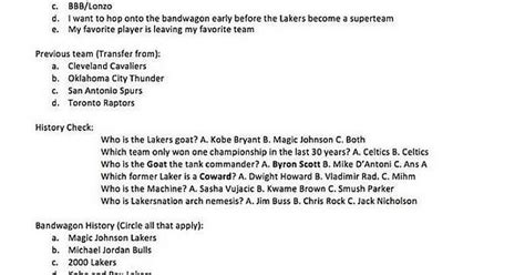 Lakers Bandwagon Form Album On Imgur