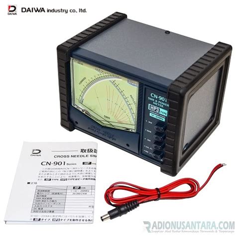 DAIWA CN 901HP3 Cross Needle SWR Power Meter Radio Nusantara