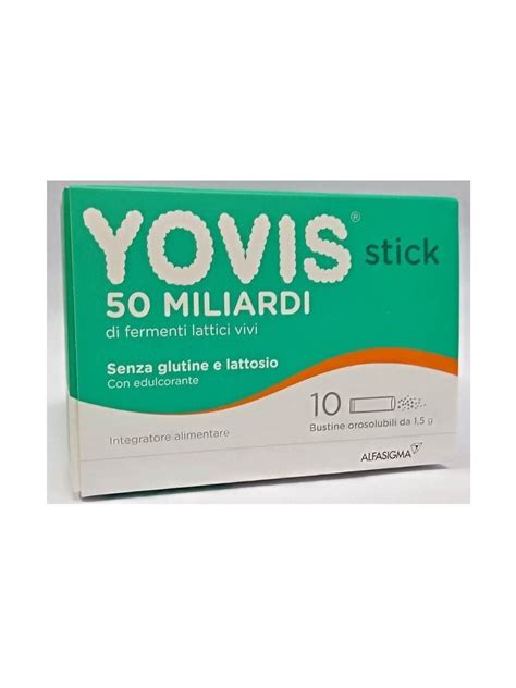 Yovis Stick Miliardi Di Fermenti Lattici Vivi Stick