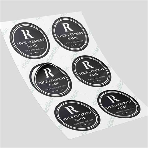 Company Logo Stickers Custom Stickers And Labels