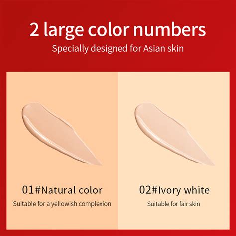 Veze Natural And Transparent Nude Makeup Holding Air Cushion Foundation Bb Whitening Cream