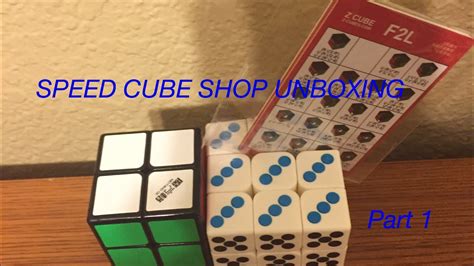 Speedcubeshop Unboxing Pt1 Youtube