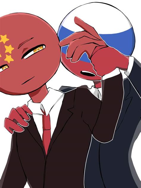 China X Russia •countryhumans Amino• Eng Amino