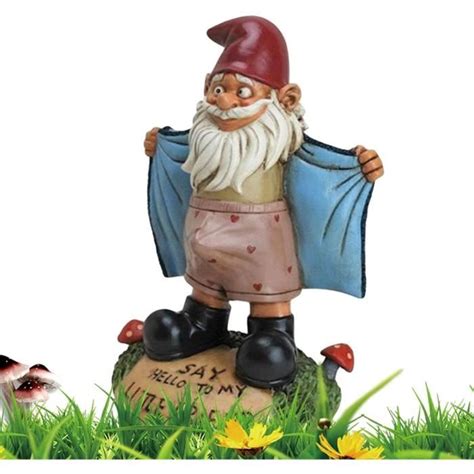 Nain Jardin Humoristique Figurine Nain Pelouse En R Sine Peinte