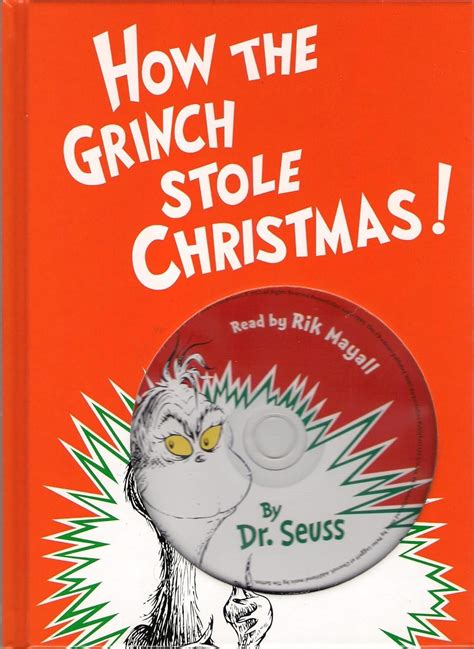 grinch stole christmas book  audio cd amazoncouk