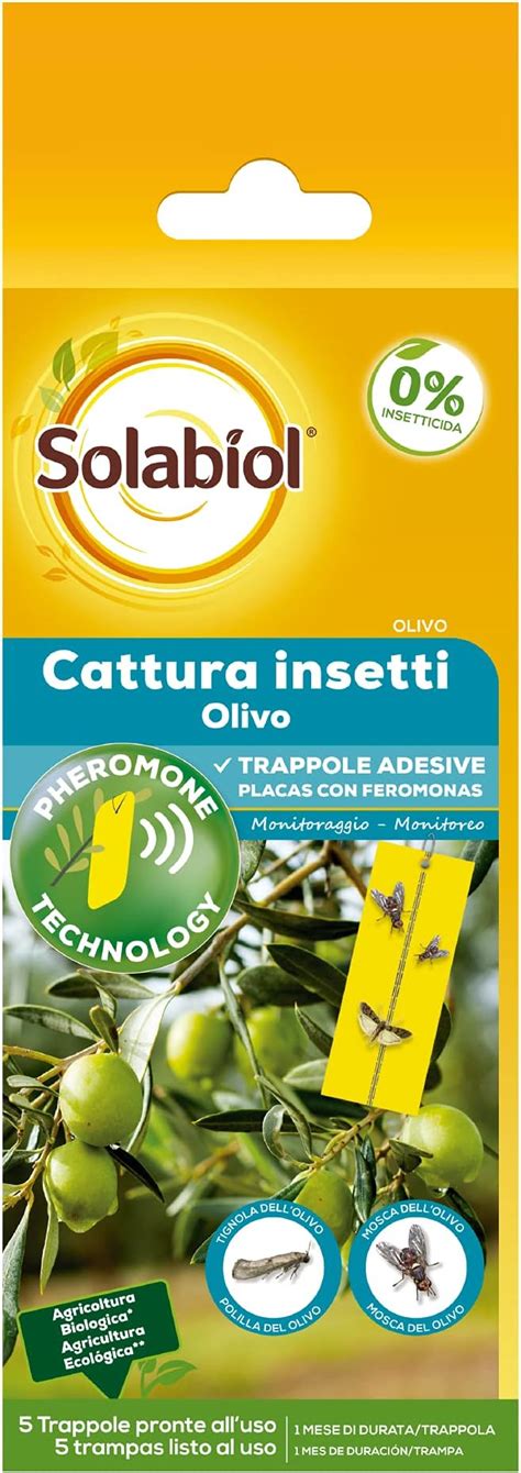 Placas Con Feromonas Para Las Plagas De Olivo Sin Insecticida Amazon